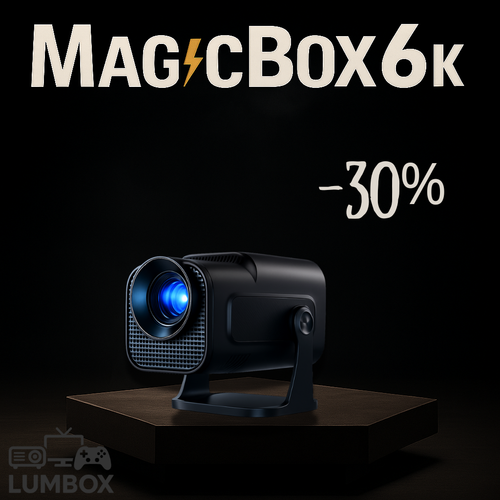 MagicBox 6k™ – Smart Projektor z Wi-Fi i Androidem | 150cali