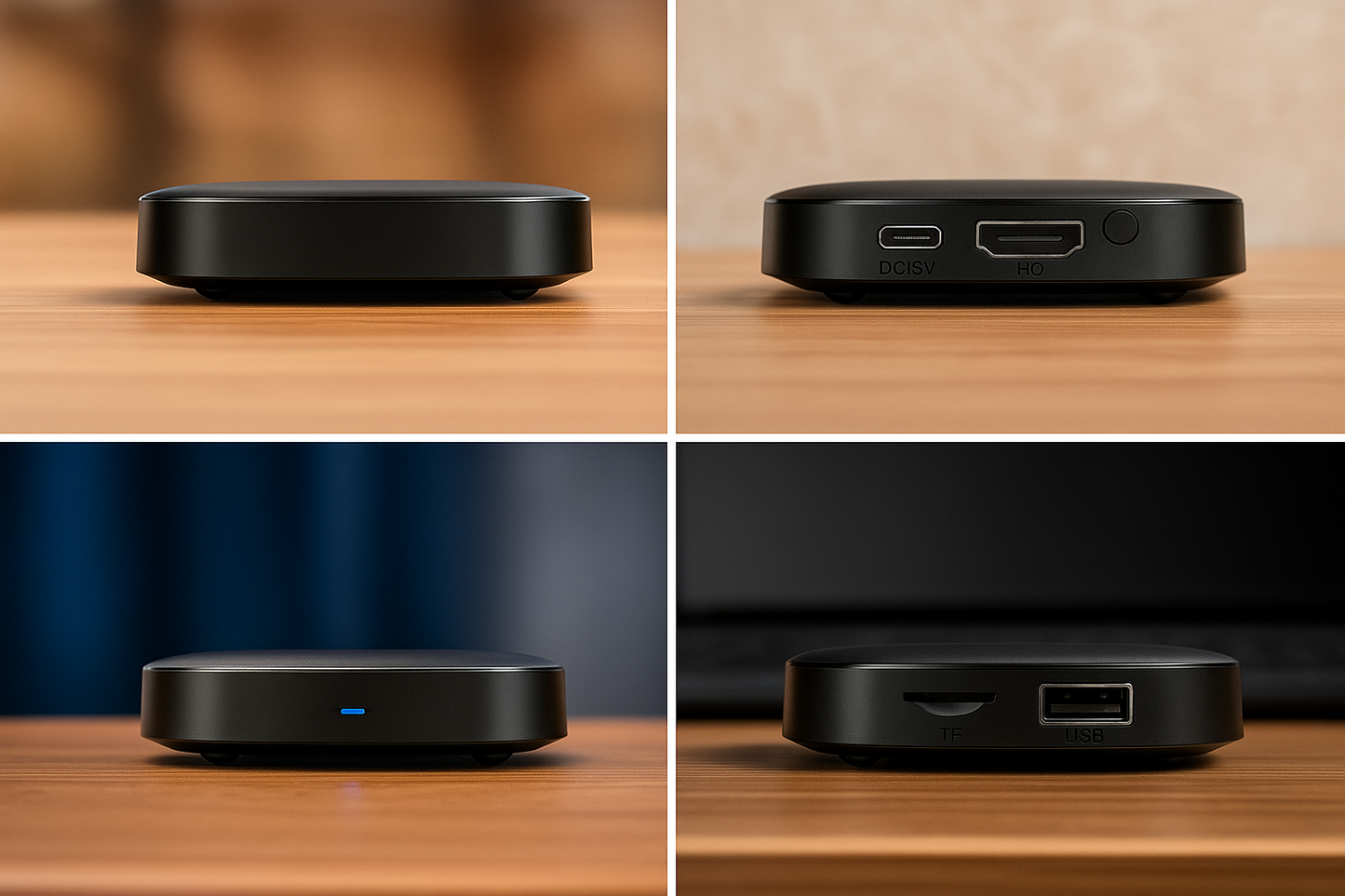 TVBox™ - Inteligentna Rozrywka 4K | Bluetooth, WiFi 5G, Android 13, Asystent Google