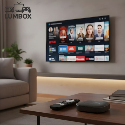 TVBox™ - Inteligentna Rozrywka 4K | Bluetooth, WiFi 5G, Android 13, Asystent Google