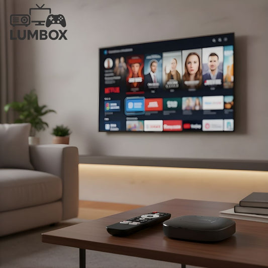 TVBox™ - Inteligentna Rozrywka 4K | Bluetooth, WiFi 5G, Android 13, Asystent Google