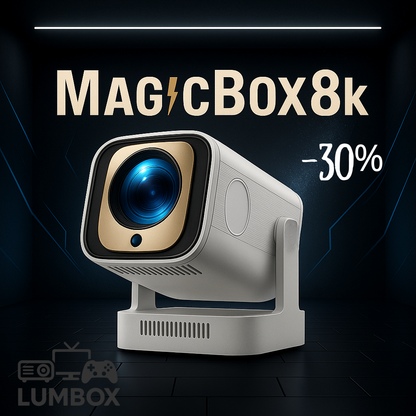 MagicBox8k™ – Ultra HD | Auto-Fokus | Wi-Fi & Bluetooth | 200cali