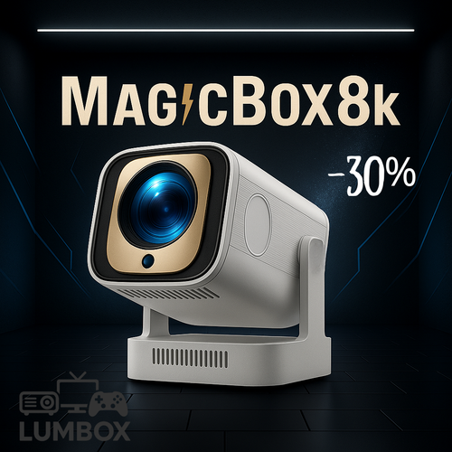 MagicBox8k™ – Ultra HD | Auto-Fokus | Wi-Fi & Bluetooth | 200cali